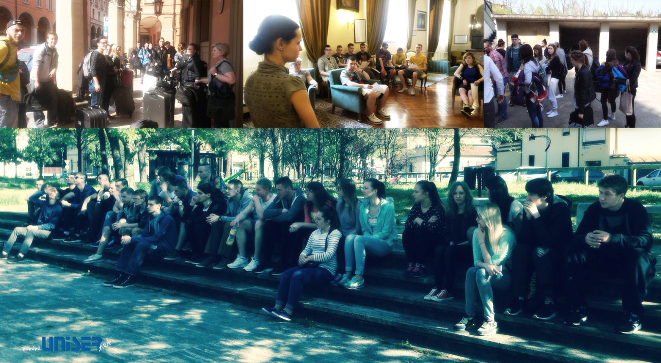 l'arrivo dei ragazzi!!